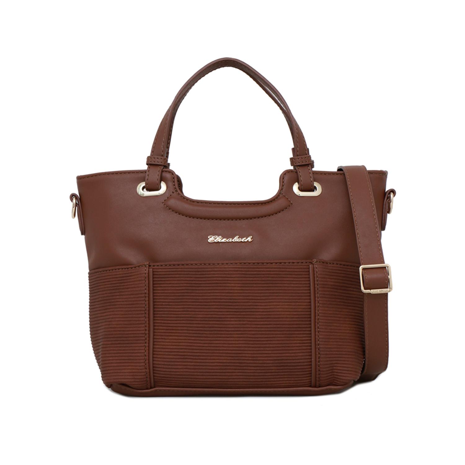 Tas Wanita Elizabeth Bag Fredella Handbag Brown