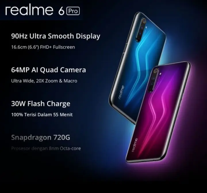 Realme 6 Pro 8 128 Gb Resmi Membeli Jualan Online Feature Phones Dengan Harga Murah Lazada Indonesia