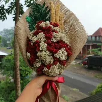 Rangkain Bucket Bunga Edelweis Bunga Abadi Lazada Indonesia