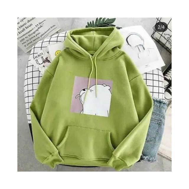 Baju Original CUTE HOODIE SWEATER BO 