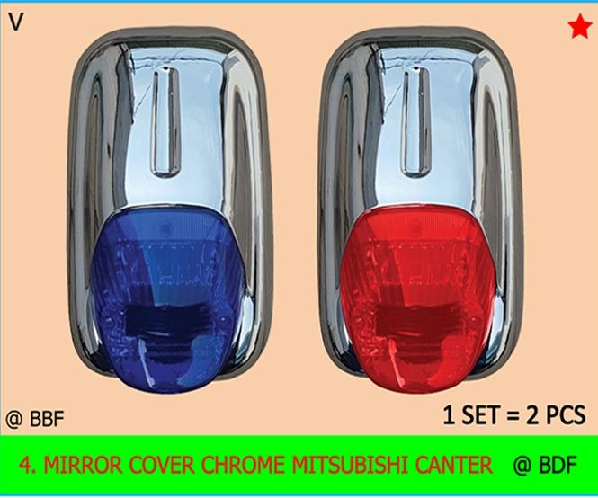MIRROR COVER CHROME MITSUBISHI CANTER