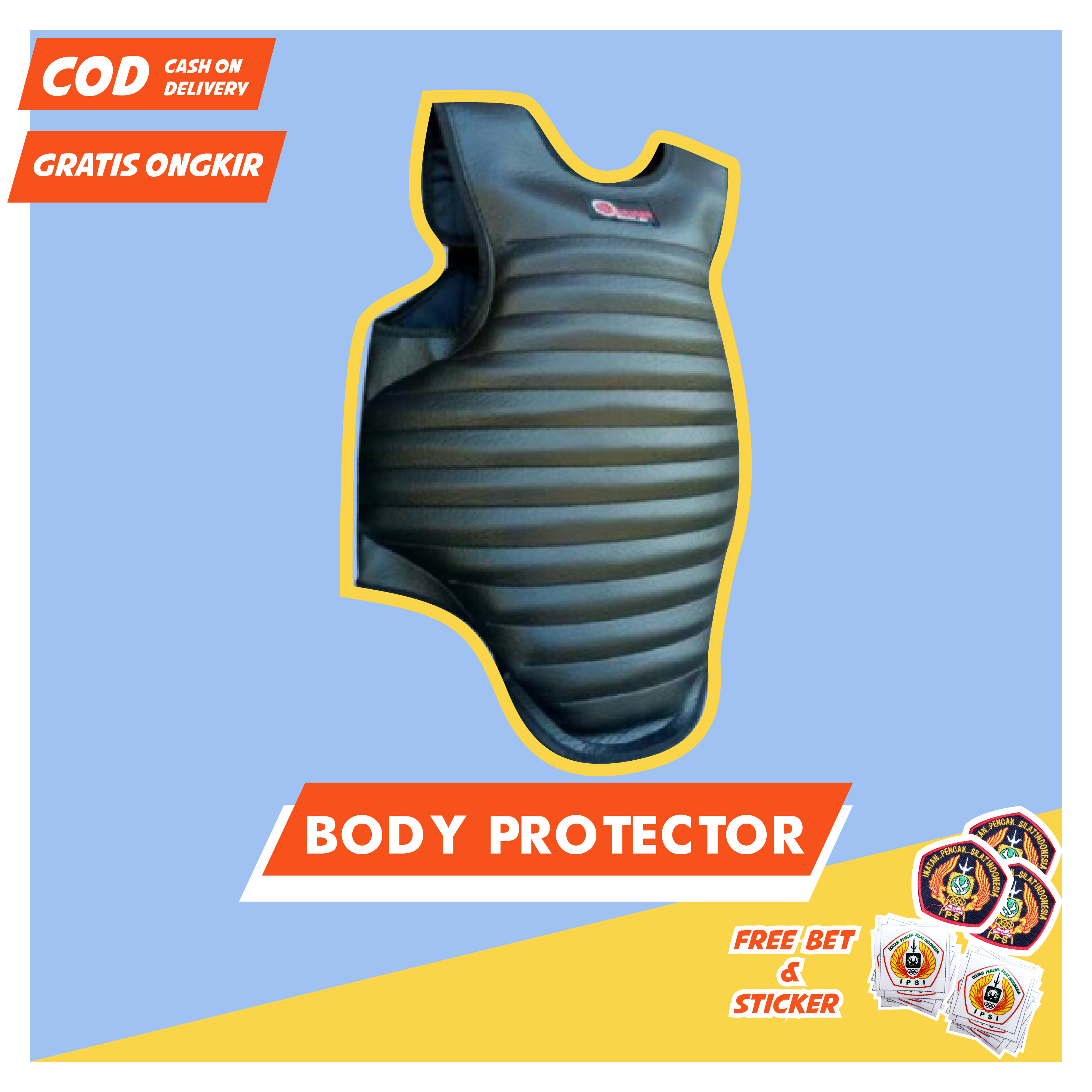 BODY PROTECTOR SILAT PENCAK SILAT BODY PROTECTOR TAEKWONDO PERLENGKAPAN