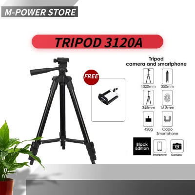 Weifeng Tripod 3120 - Tripod HP dan Kamera Universal 1M+ Free Holder U M-Power