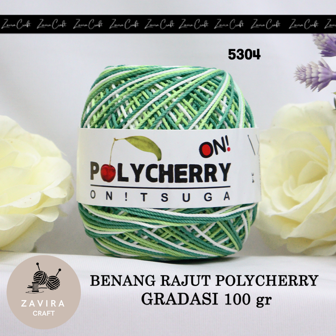 BENANG RAJUT POLYCHERRY GRADASI ONITSUGA 100 GR | Lazada Indonesia