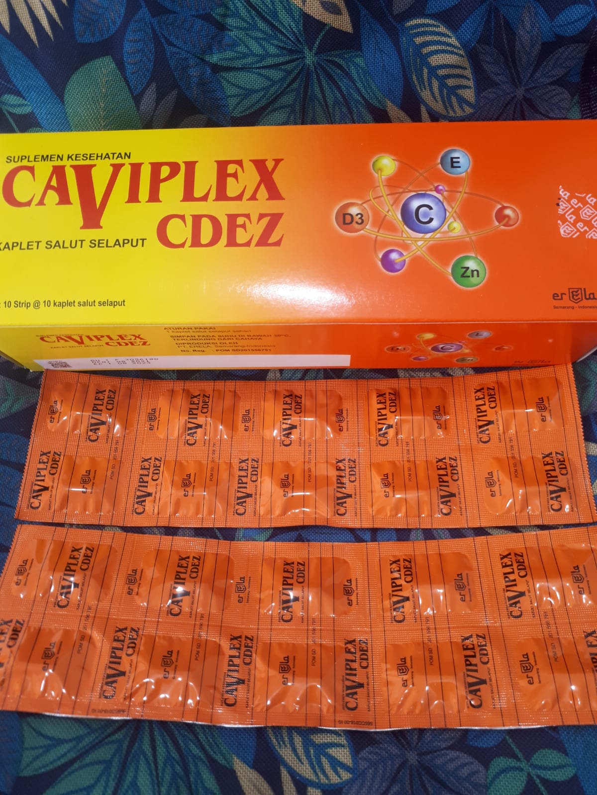 Orange caviplex CAVIPLEX CDEZ