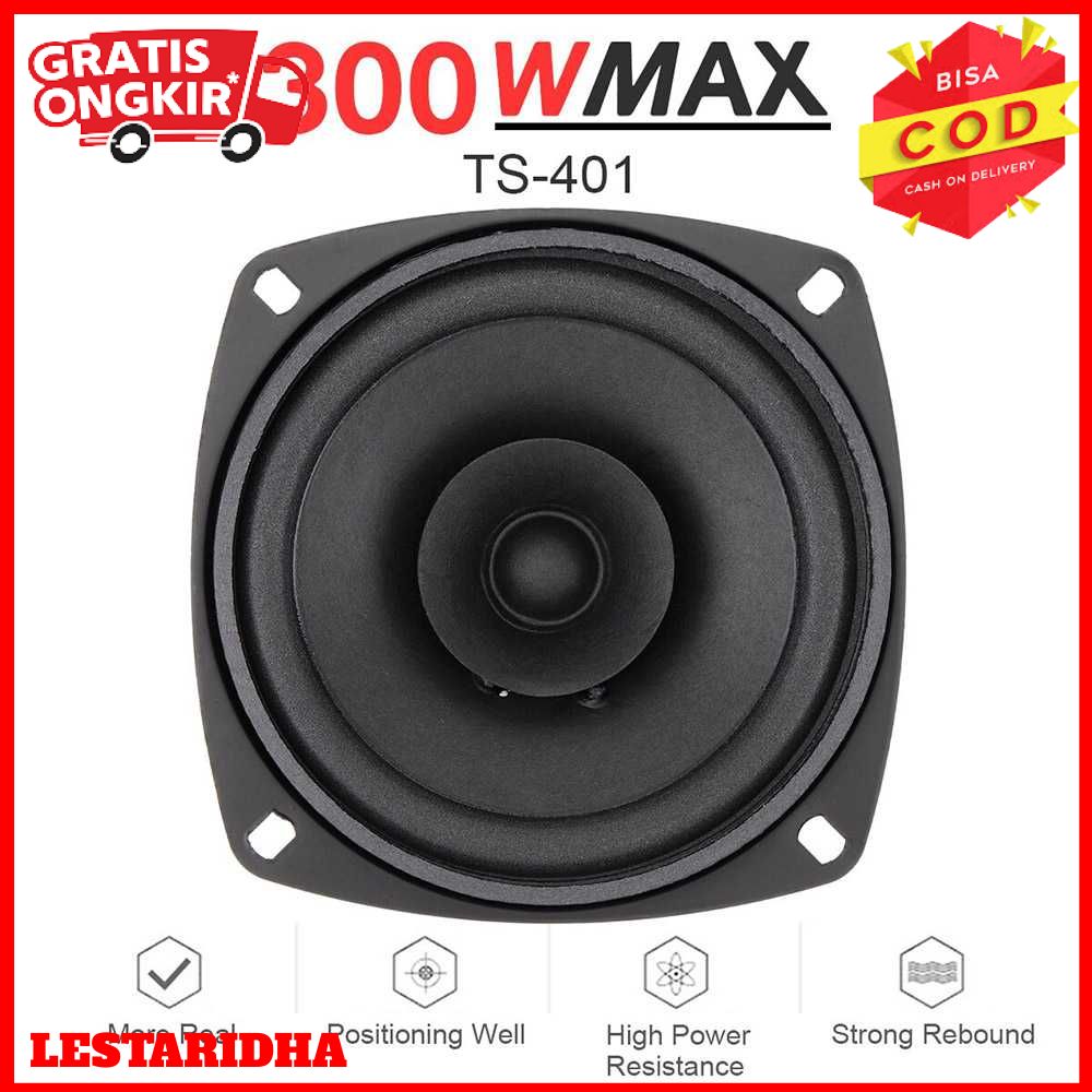 Speaker Mobil HiFi 4 Inch 300W (1 PCS 