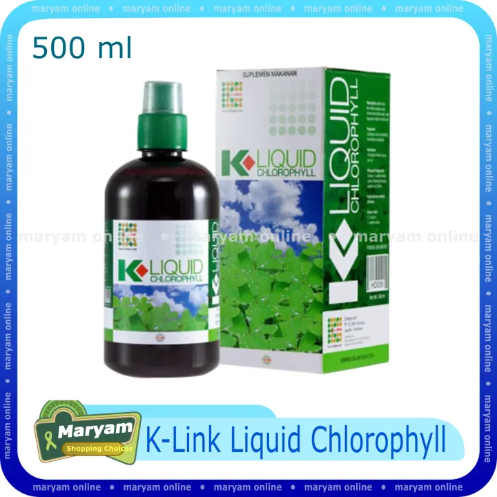 K Link Klorofil Liquid Chlorophyll 500 Ml Bergaransi Jahe Amanah 100 Asli Original Obat Anemia Obat Herbal Dan Detoxnutrisi Vitamin Multivitamin Pencegah Dan Obat Dari Obat Kanker Obat Tumor Lazada Indonesia