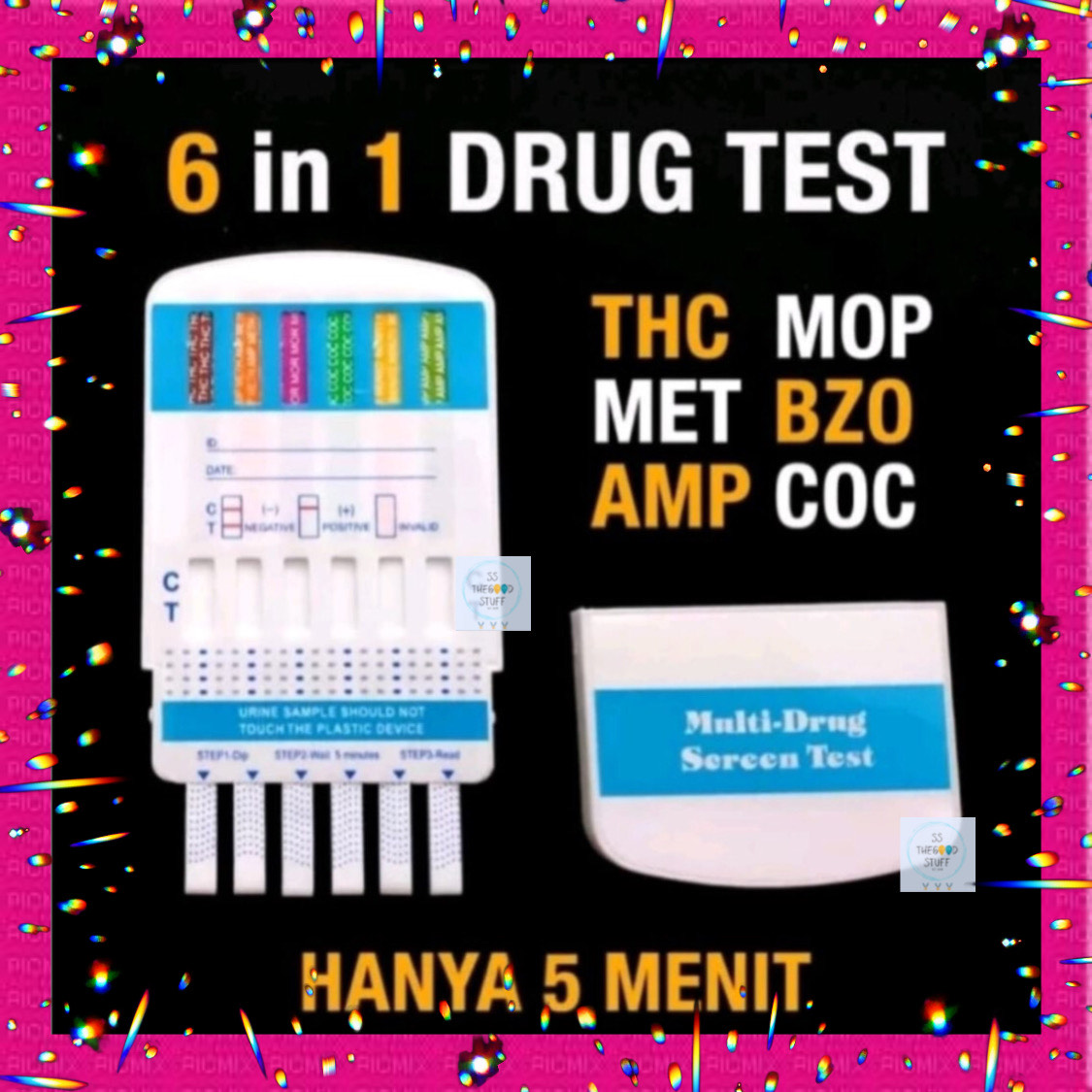 Alat Tes Narkoba 6 Parameter - Alat Tes Narkoba Drug Abuse Test BNN ...