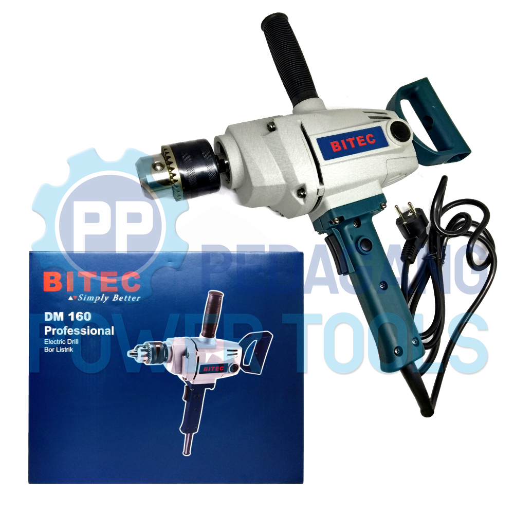 Bitec Dm 160 Bor Listrik 16 Mm Mesin Pengaduk Cat Mixer Rotary Drill