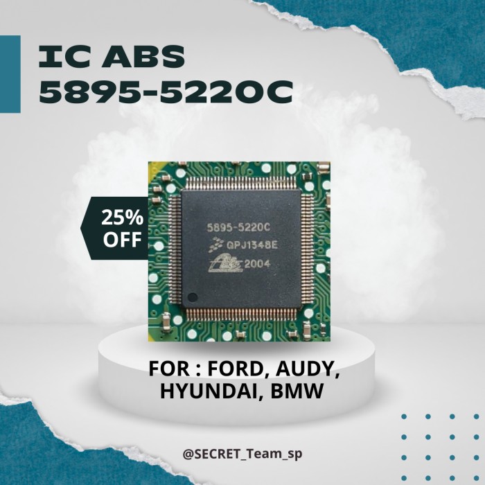 Ic 58955220C Ic Communication Abs Ford, Audi, Bmw Kode 079 Lazada