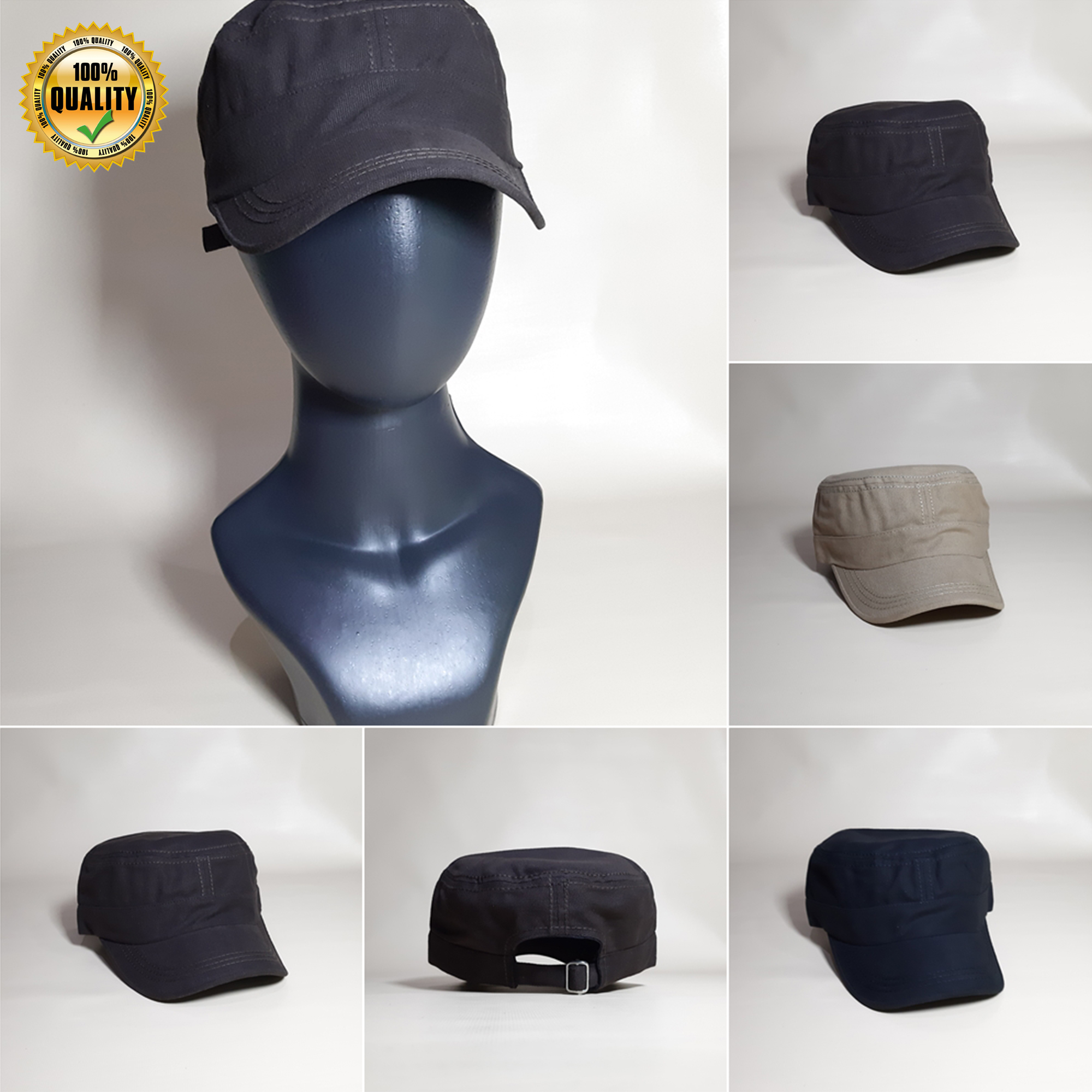 Jual Topi Komando Pria Kanvas Terbaru 