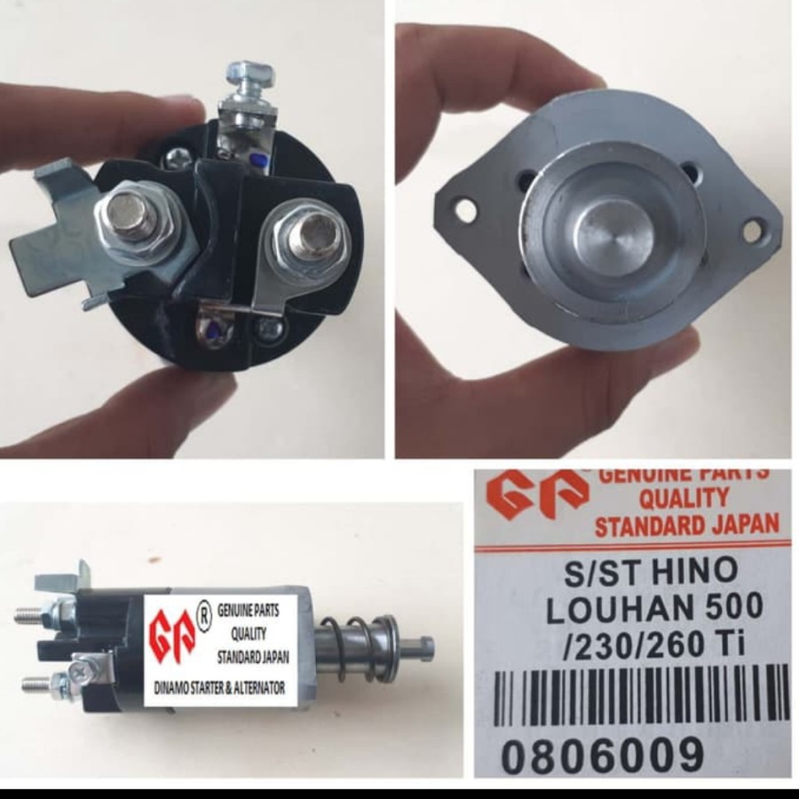 solenoid switch starter hino 500 hino louhan lohan 500 260jd Lazada