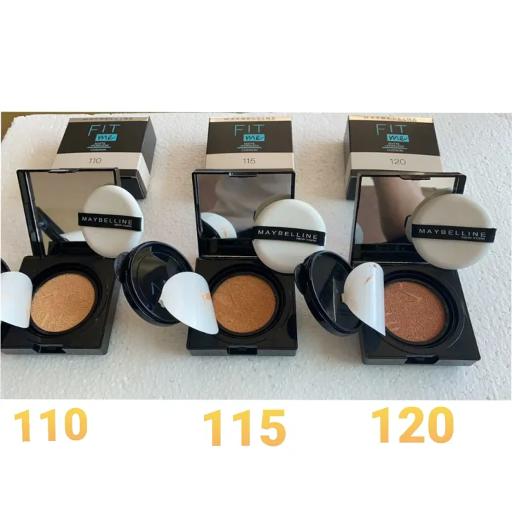 cushion maybelline fit me