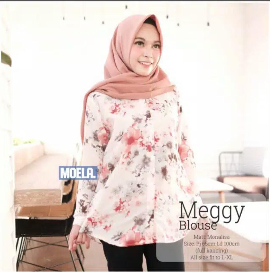 yuna-cod bisa bayar tujuan kemeja wanita lengan panjang blouse atasan muslimah hem remaja monalisa wolvis trendy kemeja fashion kekinian kemeja wanita dewasa  kekinian aufa1