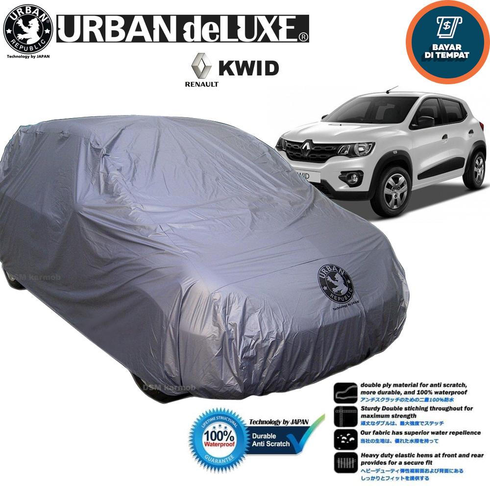 Urban Deluxe / Car Cover Renault KWID / Body Cover Renault KWID / Cover Mobil Renault KWID / Tutup Mobil Renault KWID / Pelindung Renault KWID / Sarung Mobil Renault KWID / Selimut Mobil Renault KWID / Aksesoris Mobil Renault KWID / DSM / Karmob