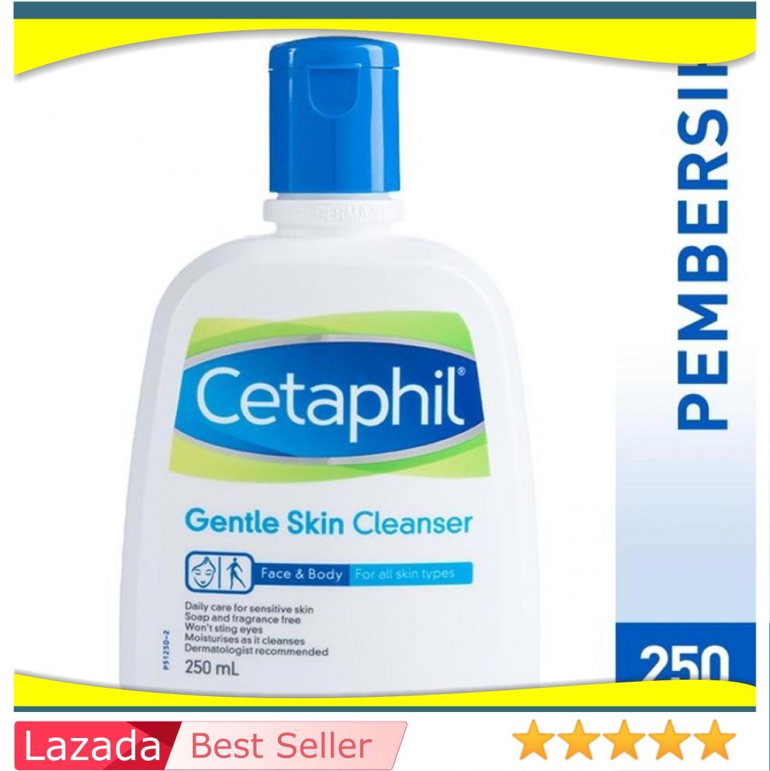Cetaphil Gentle Skin Cleanser 250 Ml / Produk Kecantikan Mandi Perawatan Tubuh Sabun Badan / Kesehatan Kecantikan / Perawatan Tubuh / Sabun Mandi Sampo / Sabun Cair