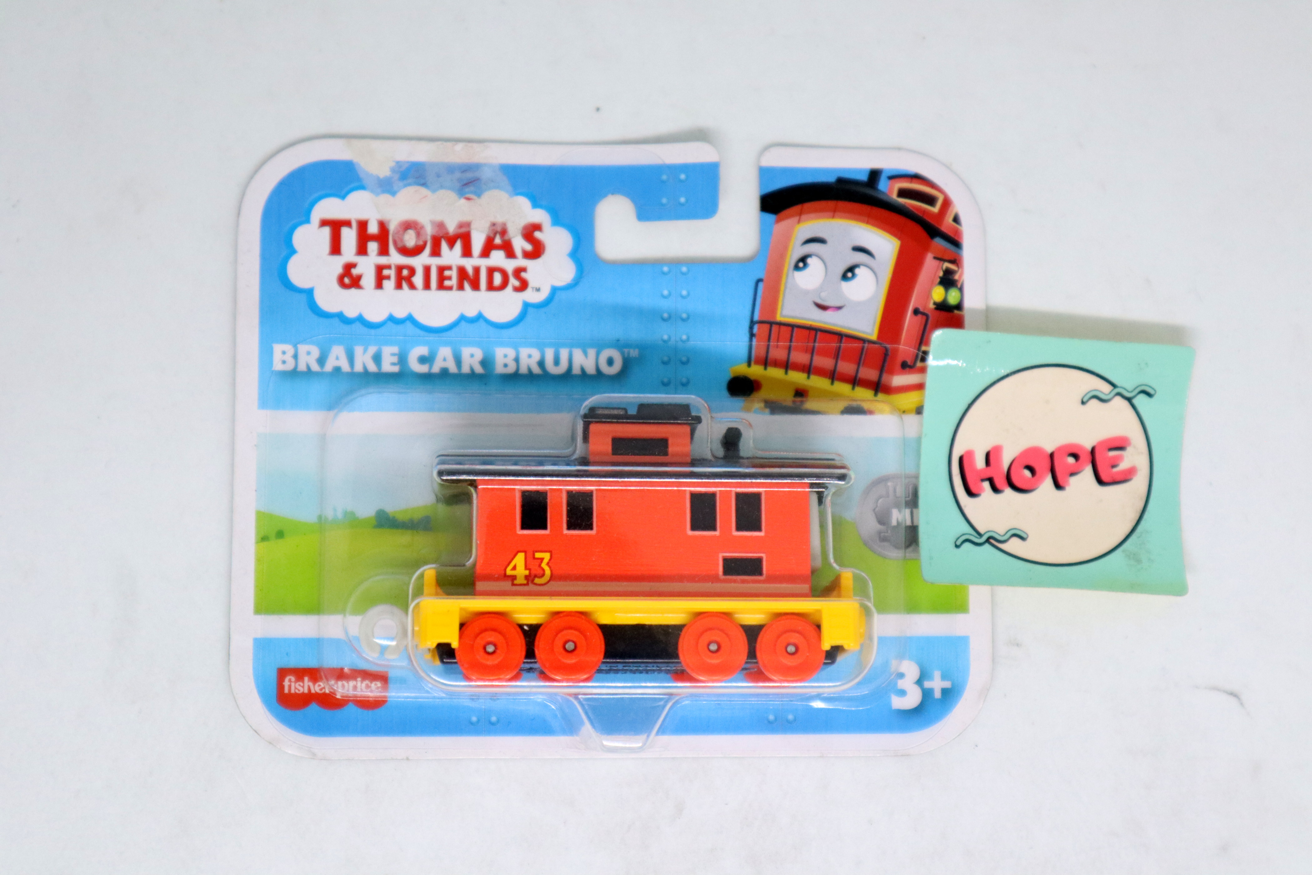 Thomas and Friends Brake Car Bruno Metal Engine Original Fisher Price