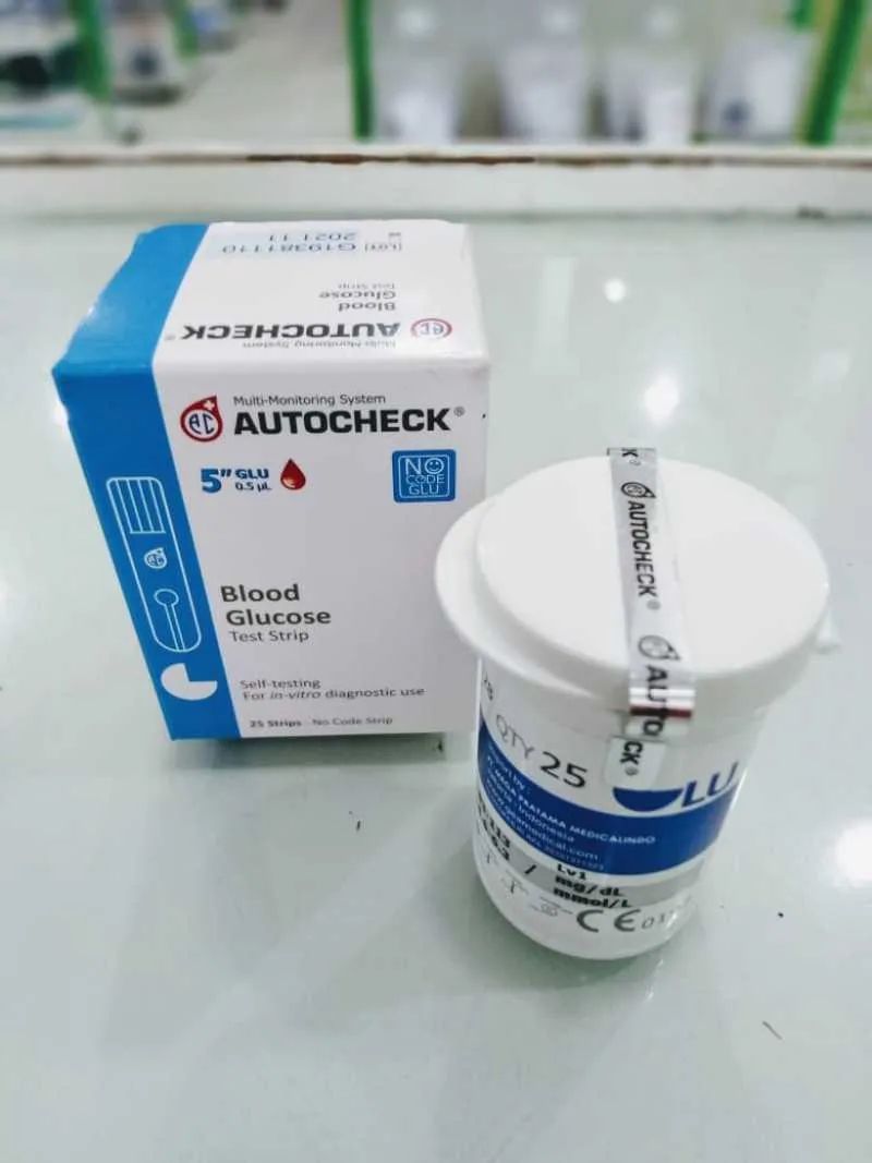 strip glucose autocheck