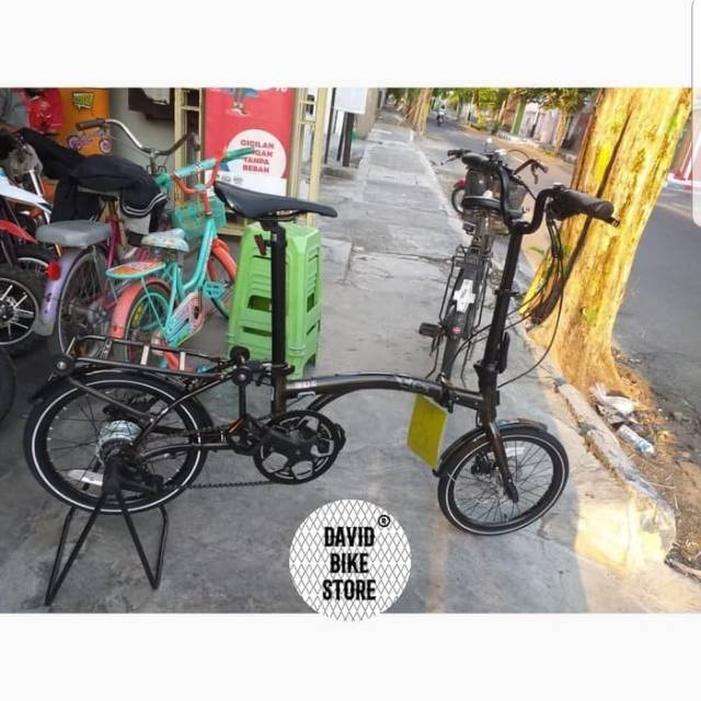 Sepeda lipat 16 United Trifold 8D (FREE ONGKIR) Sepeda Lipat Untuk