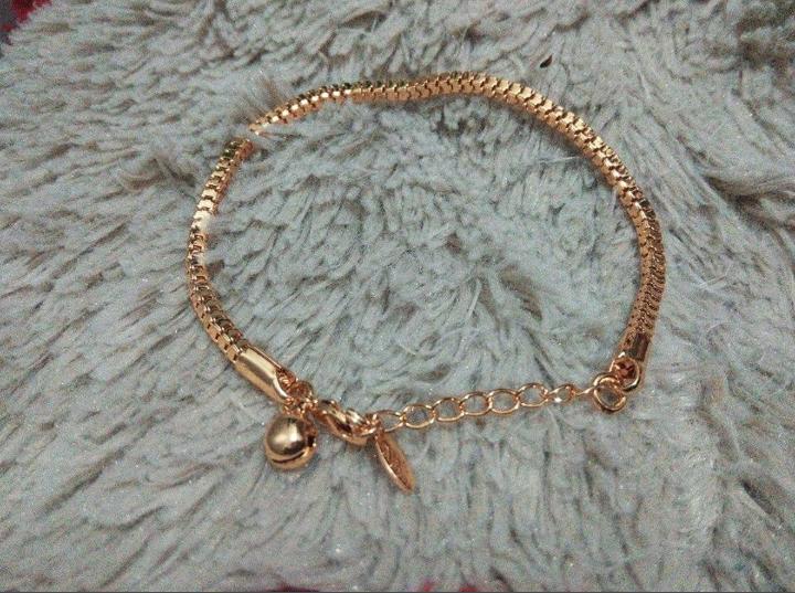 Gelang Kaki Xuping Motif Tulang Belut Perhiasan Wanita @GOLD