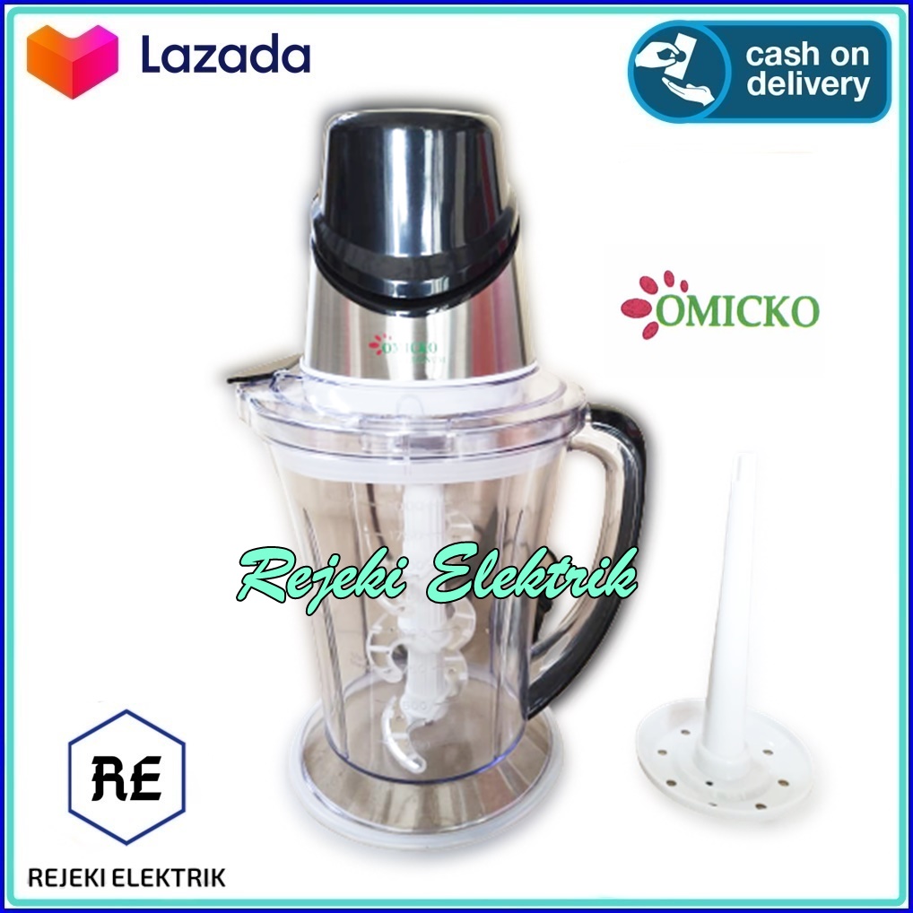 Food Chopper Omicko OM828/OM829 Chopper Penggiling Daging Bumbu