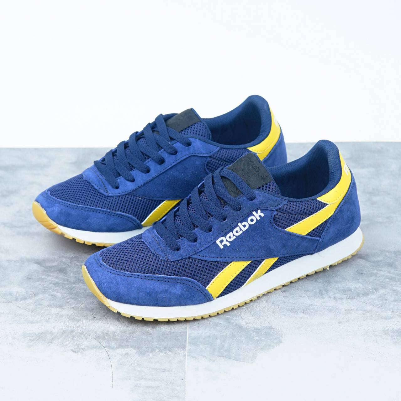navy reebok