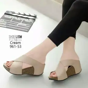 lazada wedges wanita
