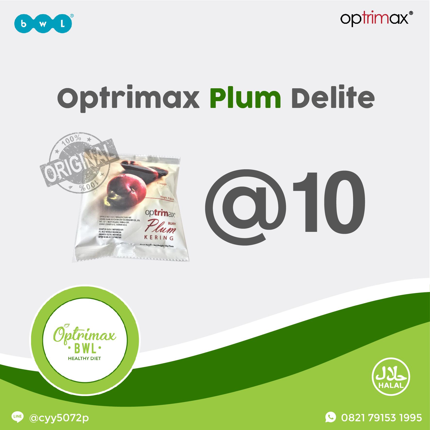 Optrimax Dried Plum 10 Hari ( Potensi turun 5KG )