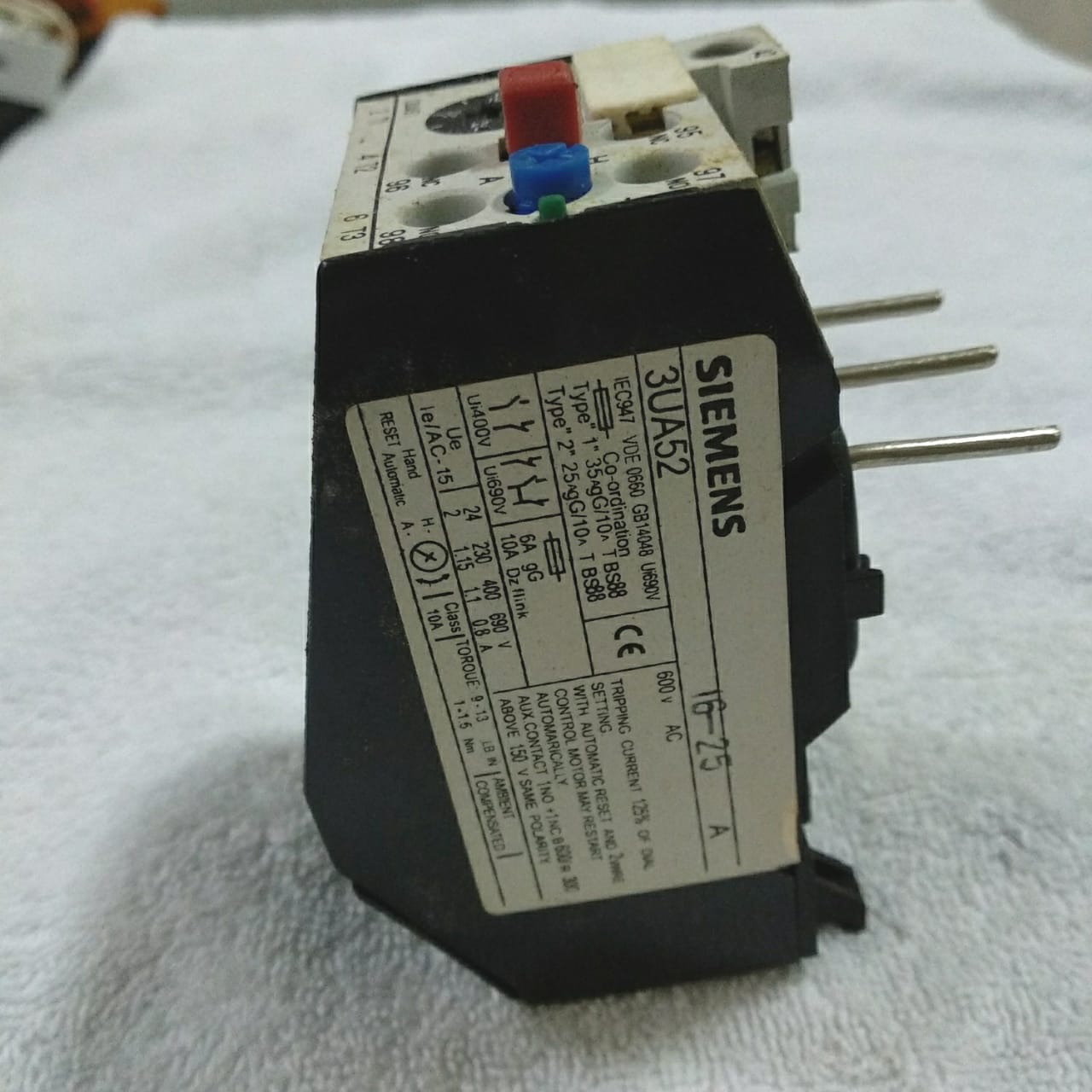 OVERLOAD RELAY SIEMENS 3UA52 Lazada Indonesia