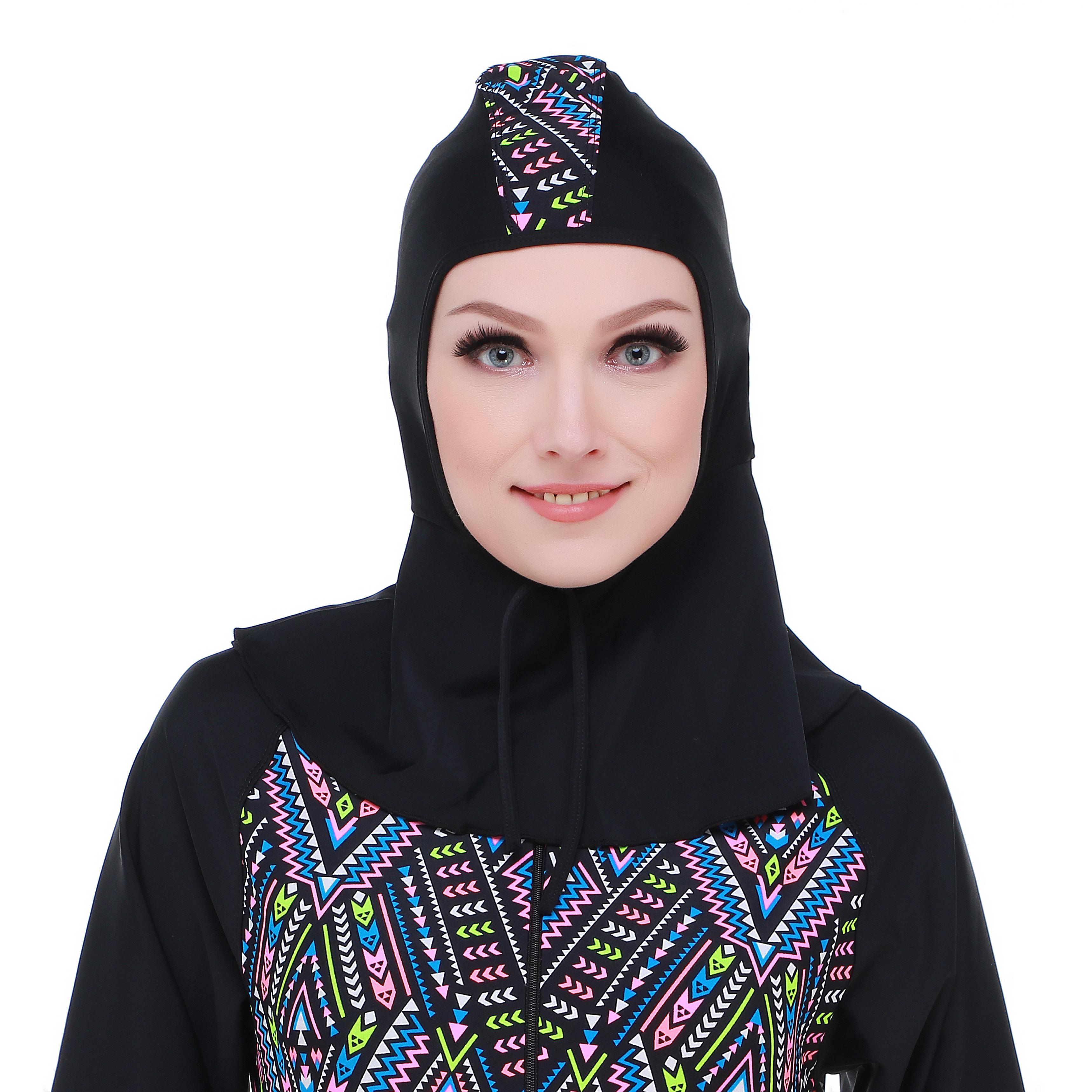  Baju  Olahraga Renang Wanita Muslimah Blue Wikie Cloud 