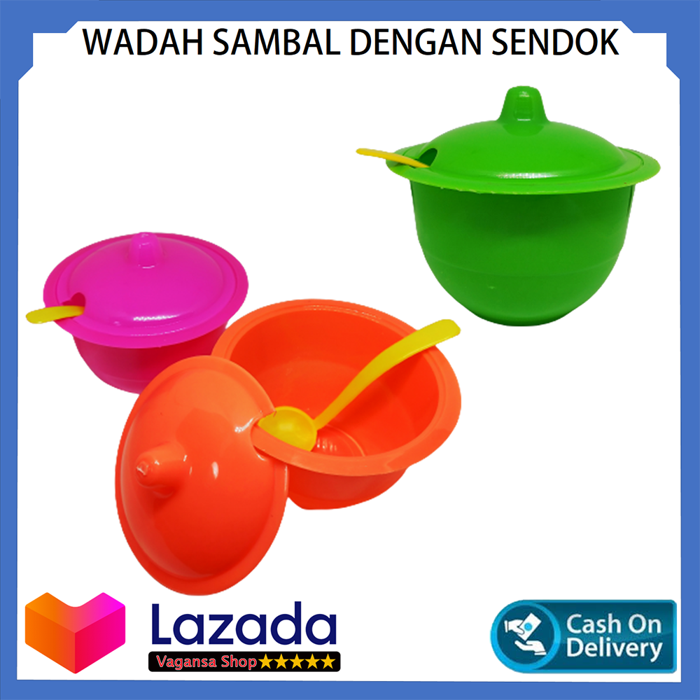 Bahan-bahan sambel pindang dalam wadah plastik