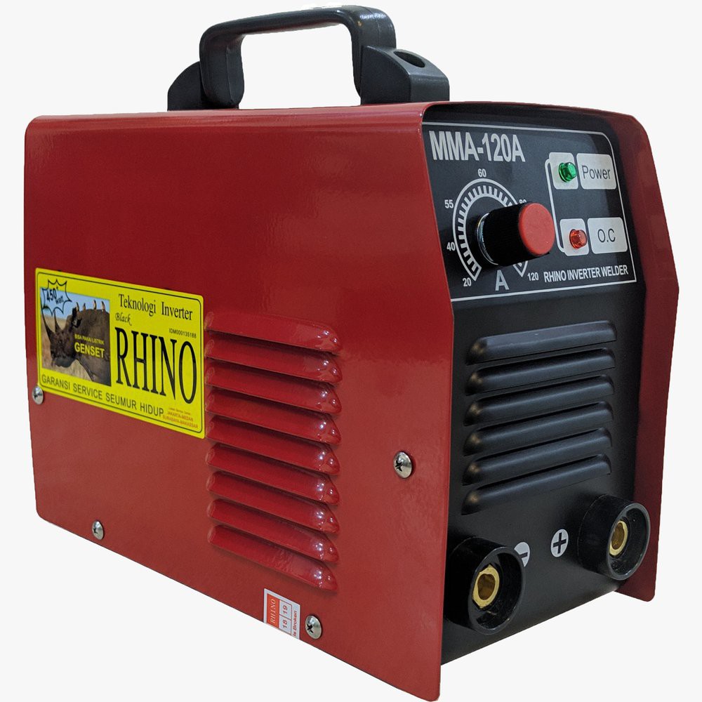 Rhino Mesin Travo Las Inverter Igbt Red Merah Mma 120a Lazada Indonesia