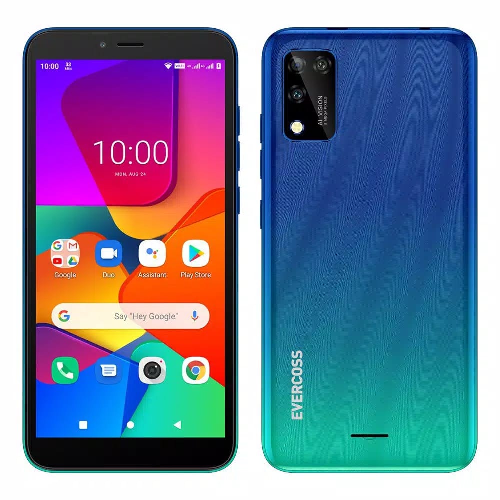 Evercoss M60 4g Lte Layar 5 7 Inch Ram 2gb Rom 16gb Garansi Resmi Lazada Indonesia