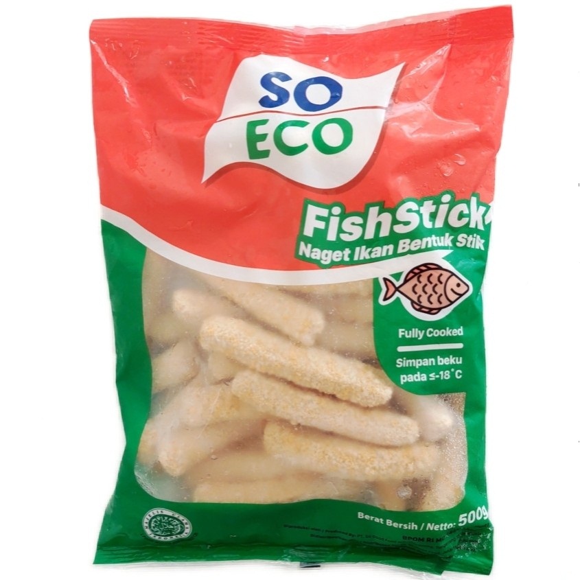 SO ECO FISH STICK 500GR NUGGET IKAN BENTUK STIK HALAL Lazada Indonesia
