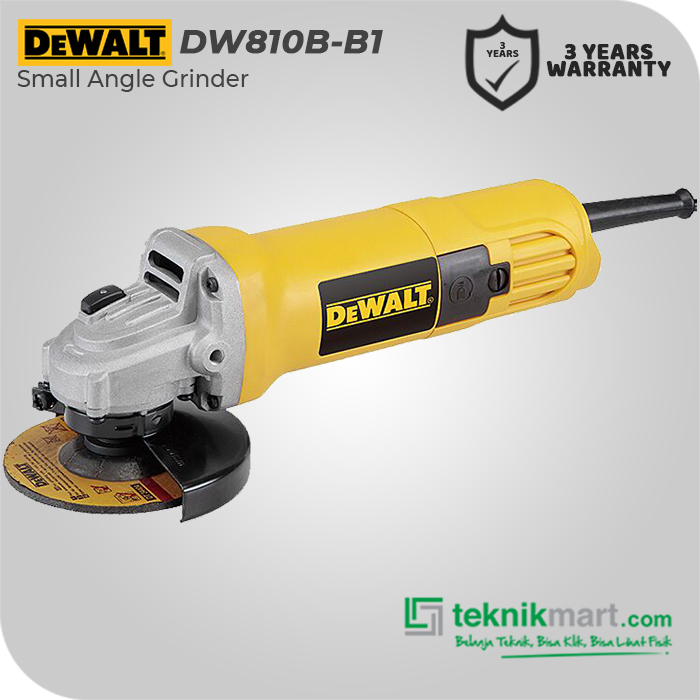 Dewalt DW810B 680W 100mm Angle Grinder / Gerinda Tangan Listrik ...