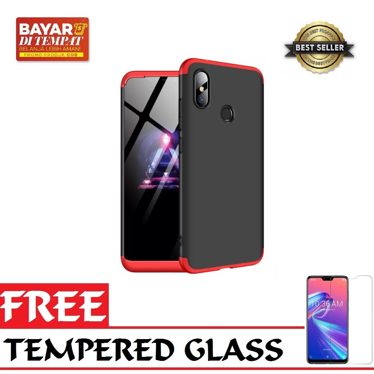 Case88 Case  Xiaomi Redmi 6 Pro GKK 3 in 1 Hardcase Full Protection 360 FREE TEMPERED GLASS