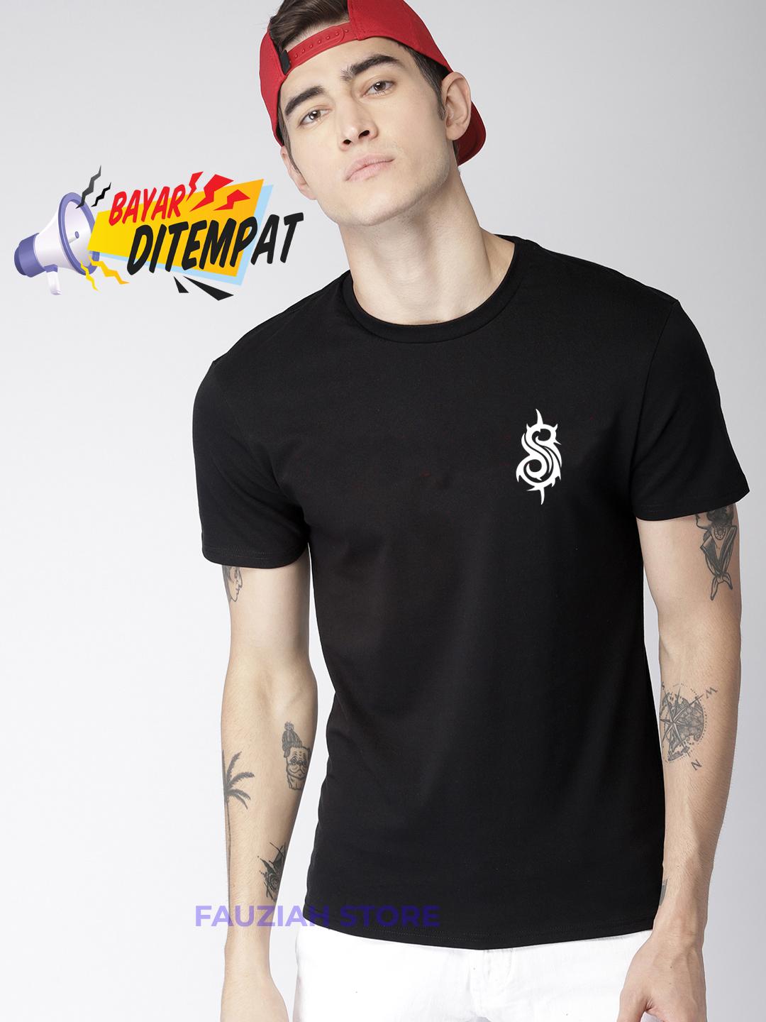 Fzh -Kaos pria kekinian keren motif korea distro cowok band jepang couple cewek distro muslim metal naruto pria rajut raglan remaja stripe racing slank stripe tumblr tactical vespa youtube polos kata kata putih terbaru xxl rx king hitam salur free fire