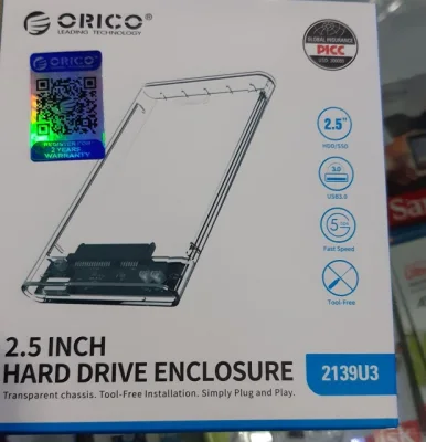 ORICO 2139U3 2.5 Inch SATA USB 3.0 Enclosure CASING HARDDISK EKSTERNAL HDD EXTERNAL CASE 2.5"