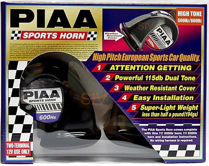 PIAA 85112 Sports Horn - Klakson Mobil High Tone 115db 500-600Hz