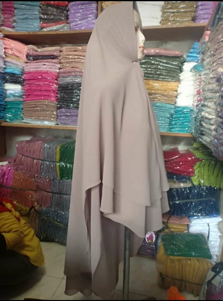Hijab/Jilbab Instan Model Bergo terbaru termurah dan Terlaris / Kerudung Wanita 2 layar jumbo kanaya manjo terbaru