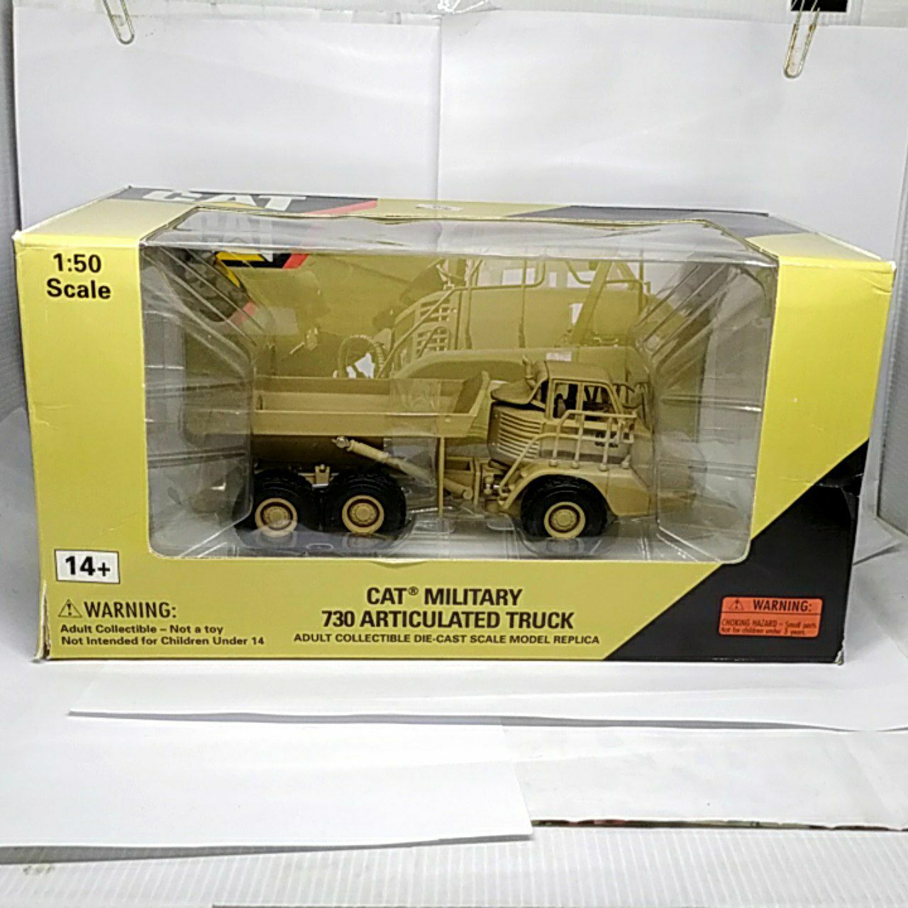 CAT MILITARY 730 ARTICULATED TRUCK 1:50 Amazon.com: for Cat