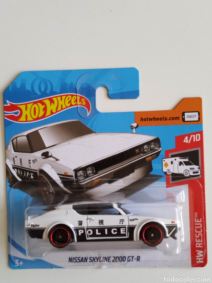 hot wheels nissan skyline police