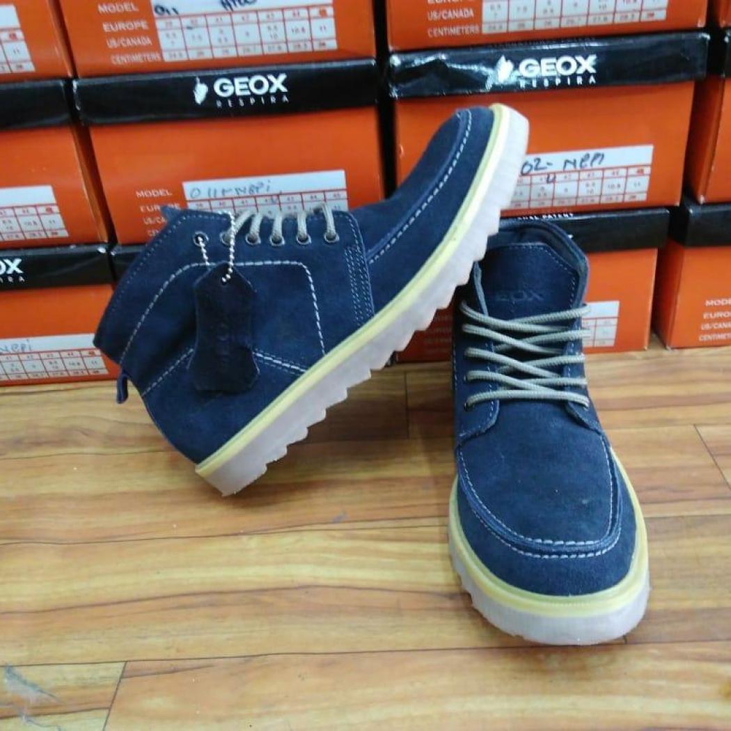 Nur iLLahi Collection-Sepatu kulit pria GEOX 1504 terbaru PREMIUM QUALITY(banyak pilihan warna)
