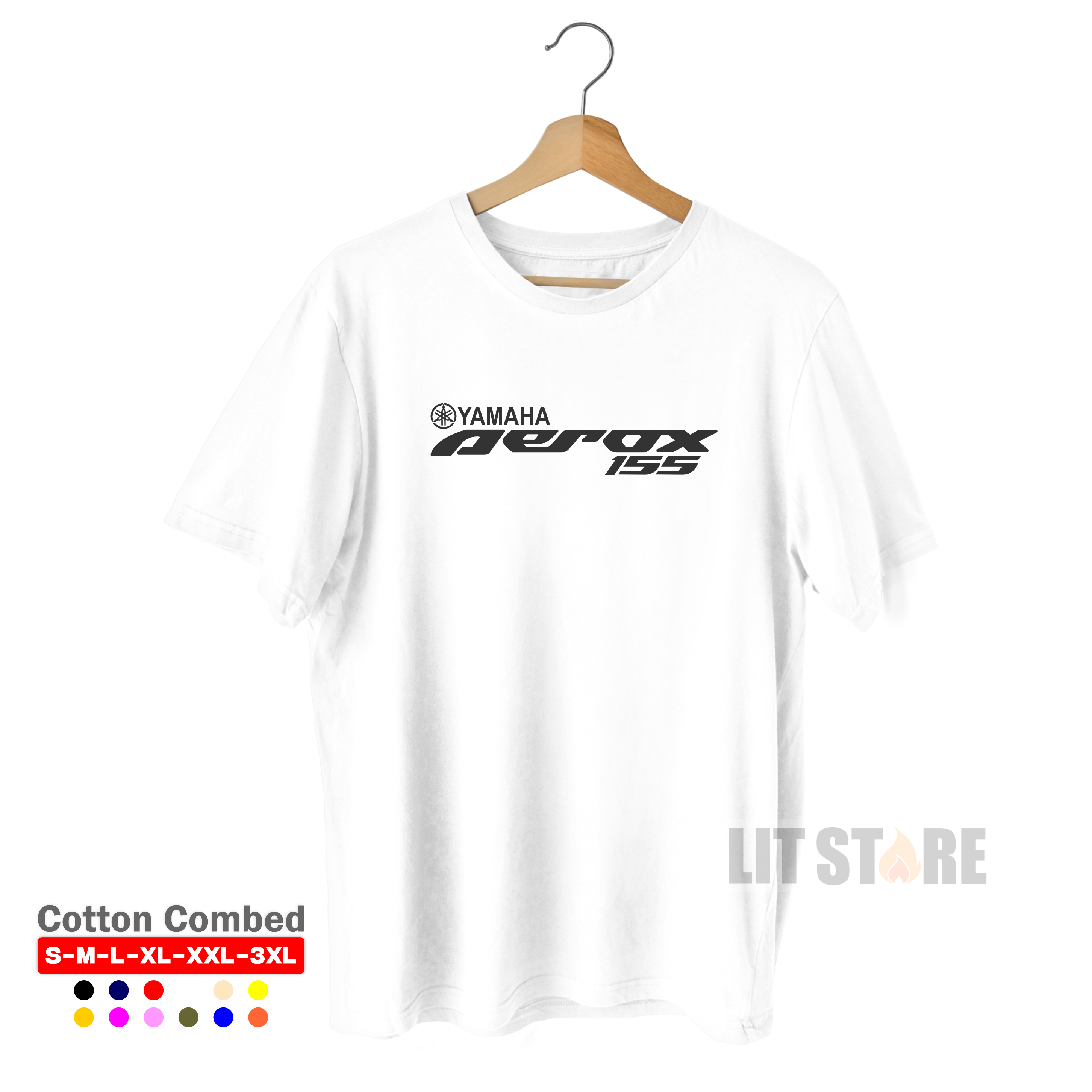 Litstore Kaos Yamaha Aerox 155 Aerox Club Indonesia Kaos Otomotif Motor Lazada Indonesia 0939