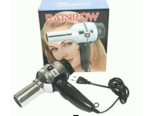 HAIRDRYER RAINBOW 850W HAIR DRYER PENGERING RAMBUT BERKUALITAS - suksesbersama