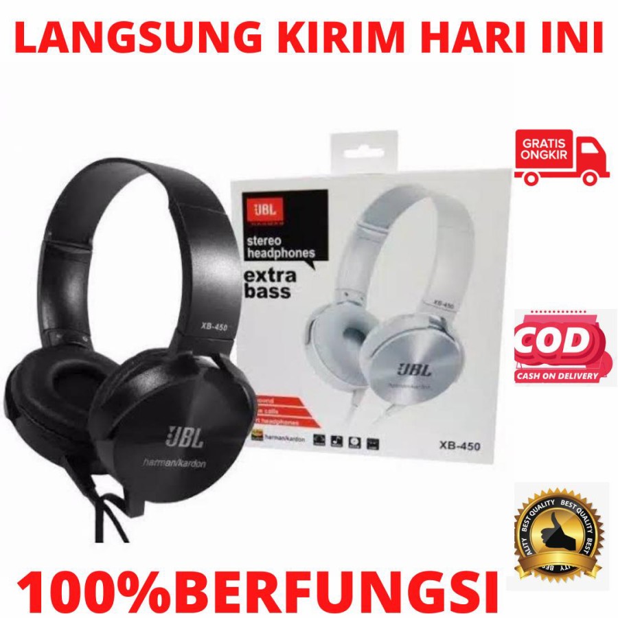 Headset jbl 2025 xb 450