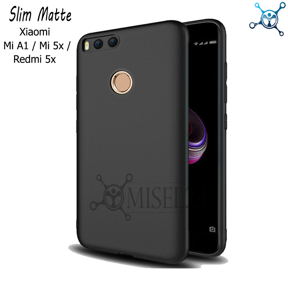Case Slim Black Matte For Xiaomi Mi A1 Mi 5x Redmi 5x Softcase Ultra Thin Jely Silikon Baby Skin Premium Lazada Indonesia