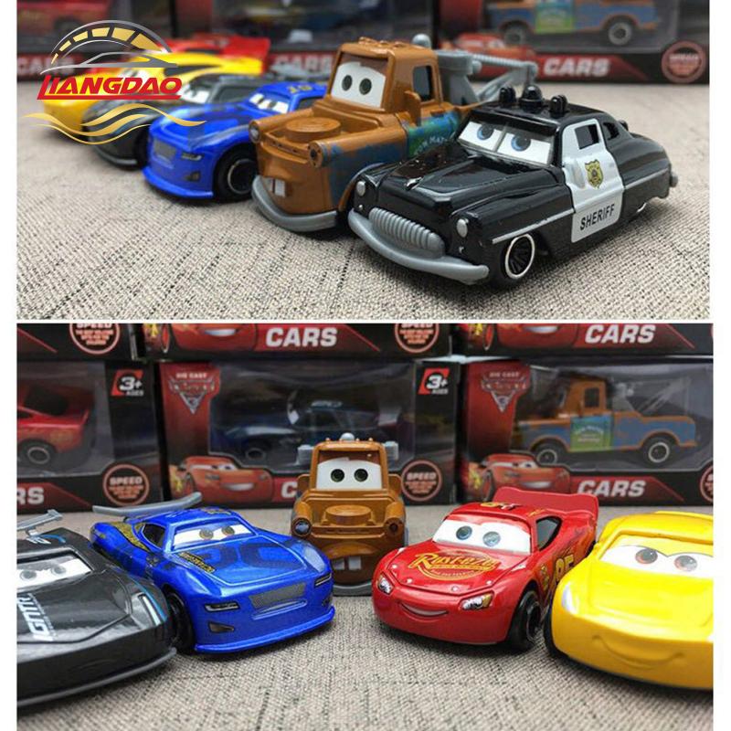 LD Pixar Cars 2 McQueen Metal Toys Model Car Birthday Gift Puket Stores