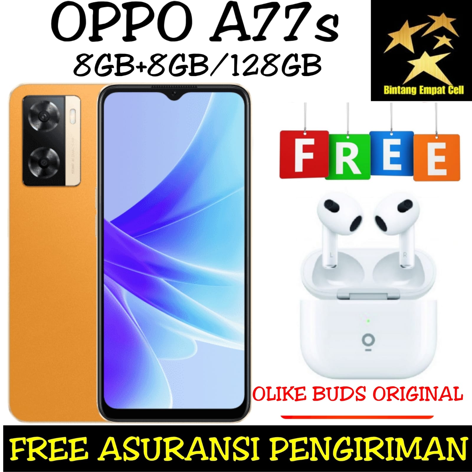 oppo a77s 16gb