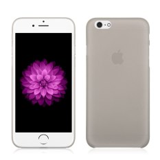 0.3mm Ultra Tipis Semi Transparan Clear Matte Case untuk IPhone 6/6 S 4.7 (Abu-abu) (LUAR NEGERI)-Intl